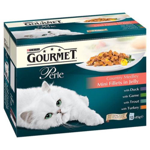 Gourmet Perle Country Styles in Jelly Adult Cat Food