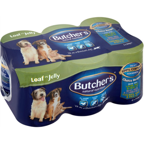Butchers Choice Recipes in Jelly Dog Food
