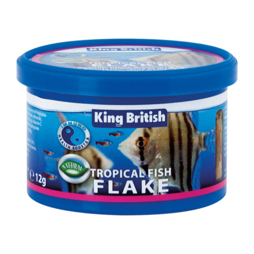 King British Tropical Fish Flake Food With IHB