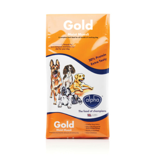 Alpha Gold Moist Muesli Dog Food