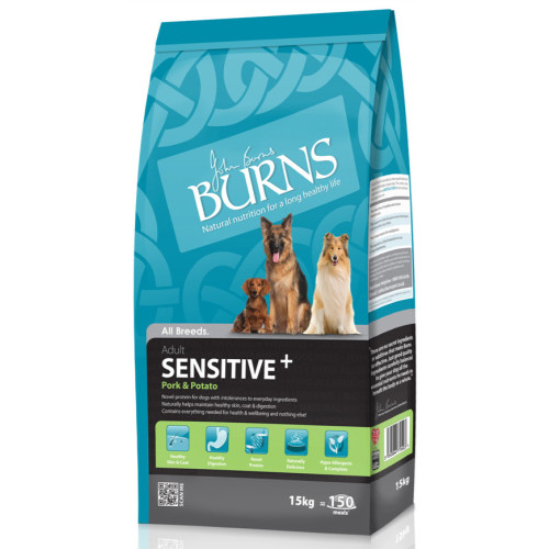 Burns Sensitive+ Plus Pork & Potato Adult Dog Food