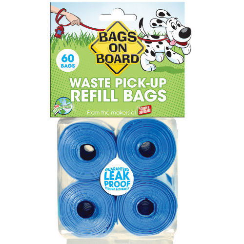 Bags On Board Blue Poop Bags