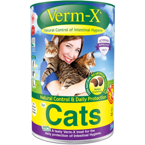 Verm X Cat Crunchies Kitten & Cat Treats