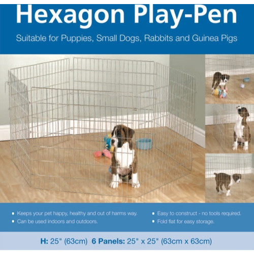 Rosewood Options Hexagon Play Pen