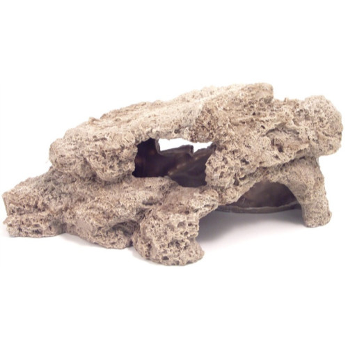 Rosewood Blue Ribbon Decor Stackable Reef Rock Buff