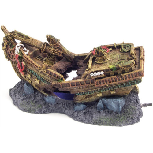 Rosewood Blue Ribbon Shipwreck Bubbler