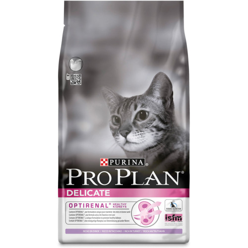 PRO PLAN Delicate Turkey Optirenal Adult Cat Food