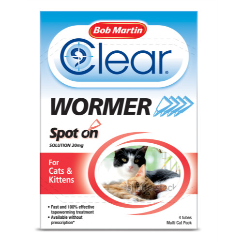 Bob Martin Dewormer for Cats & Kittens