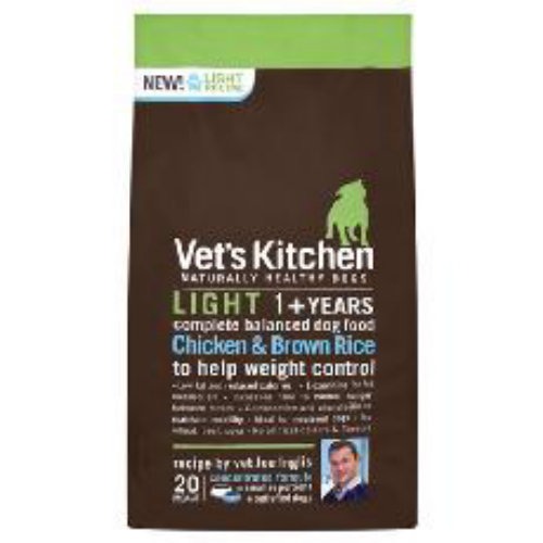 Vets Kitchen Light Dog Chicken & Brown Rice
