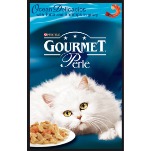 Gourmet Perle Tuna and Shrimp Cat Food