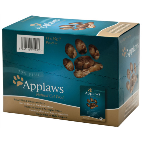 Applaws Tuna & Anchovy Pouches Cat Food