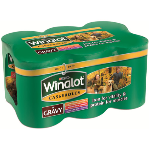 Winalot Casserole Selections In Gravy Tin Dog Food