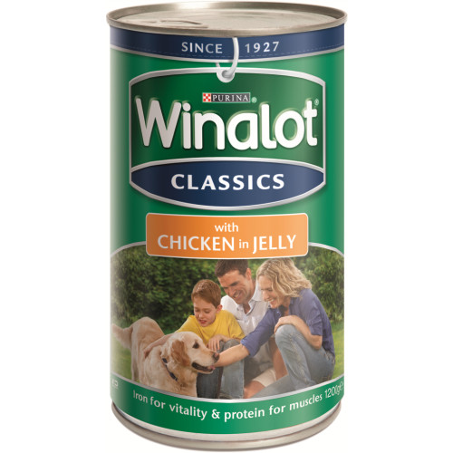 Winalot Classics Chicken In Jelly Tin Dog Food