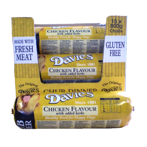 Davies Chicken Chub for Dogs