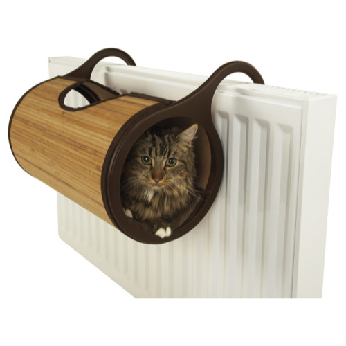Rosewood Jolly Moggy Natural Bamboo Radiator Bed