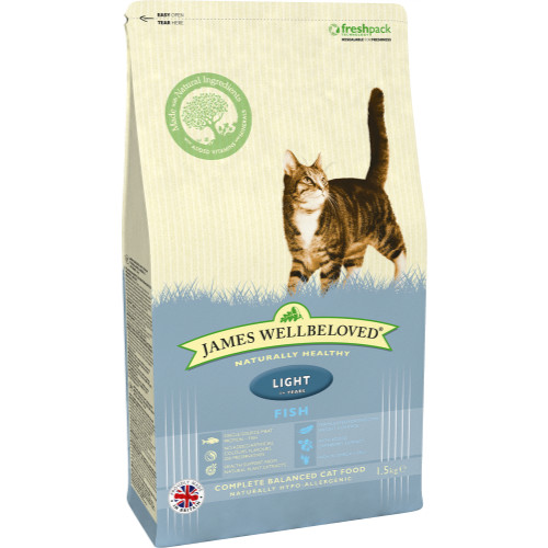 James Wellbeloved Fish Light Adult Cat Food