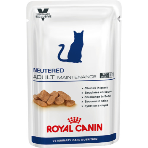 Royal Canin VCN Neutered Adult Maintenance Pouches Cat Food