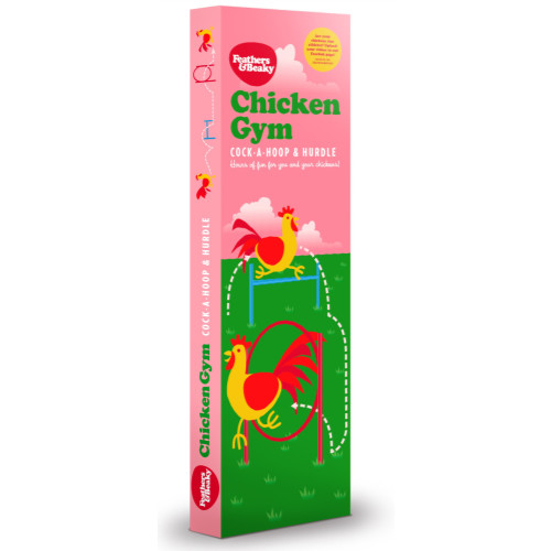 Feathers & Beaky Chicken Gym Hoop & Hurdle