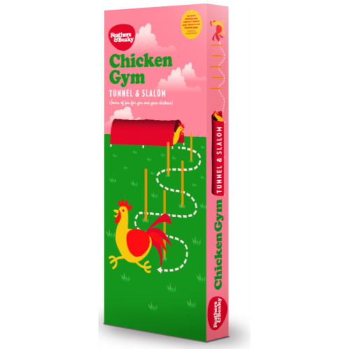 Feathers & Beaky Chicken Gym Tunnel & Slalom