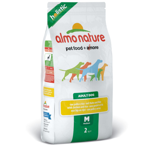 Almo Nature Holistic Chicken & Rice Medium Adult Dog Food