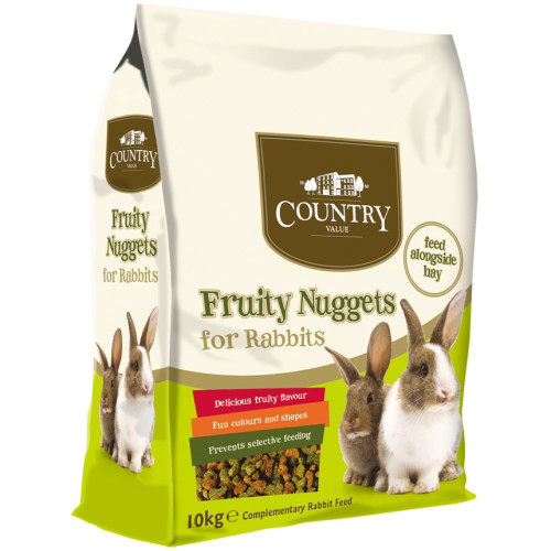 Country Value Fruity Nuggets for Rabbits