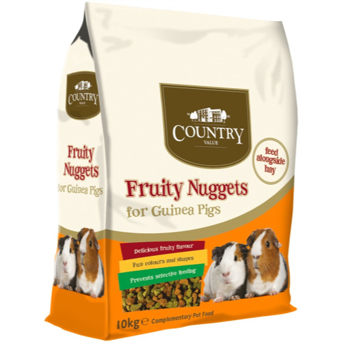 Country Value Fruity Nuggets for Guinea Pigs