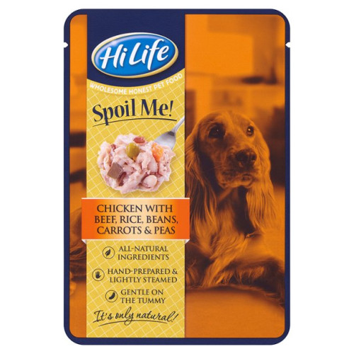 HiLife Spoil Me! Chicken with Beef & Beans Adult Dog Food