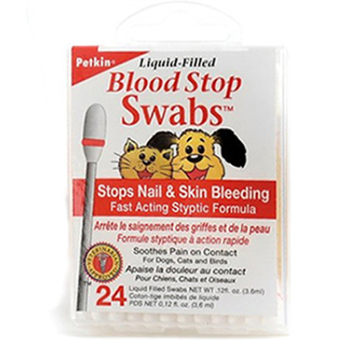 Petkin Blood Stop Swabs For Dogs & Cats