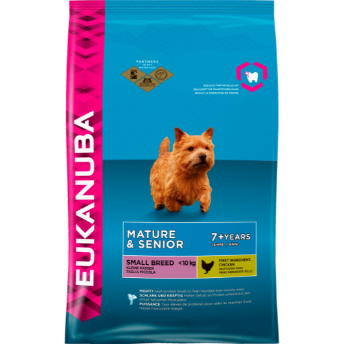 Eukanuba Chicken Small Breed Senior & Mature Dog Food