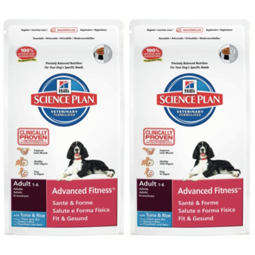 Hills Science Plan Canine Adult Advanced Fitness Medium Tuna