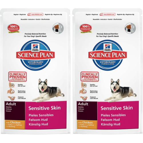 Hills Science Plan Canine Adult Sensitive Skin Chicken