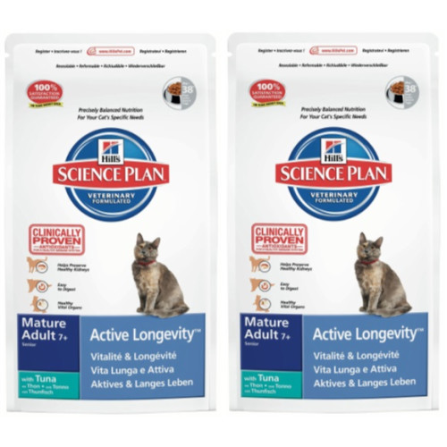 Hills Science Plan Feline Mature Adult 7+ Active Longevity Tuna
