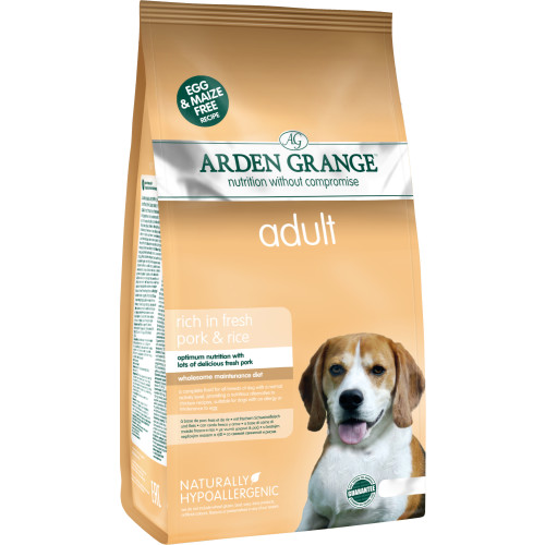 Arden Grange Rich in Fresh Pork & Rice Adult Dog Food