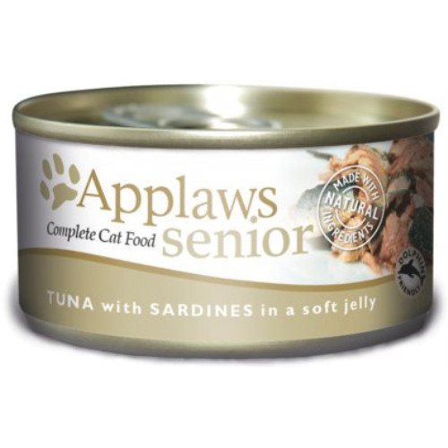 Applaws Tuna & Sardine in Jelly Can Senior Cat Food