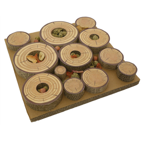 Rosewood Boredom Breaker Chew Tubes Maze-a-log Treat Challenge