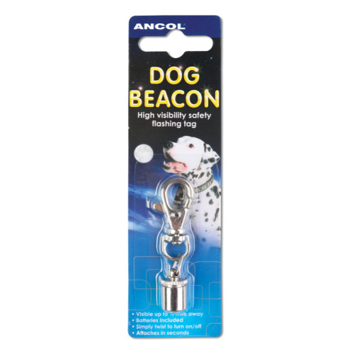 Ancol Beacon Flashing Dog Tag
