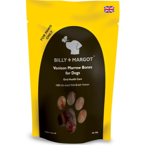 Billy & Margot Venison Marrow Bones Treats for Dogs