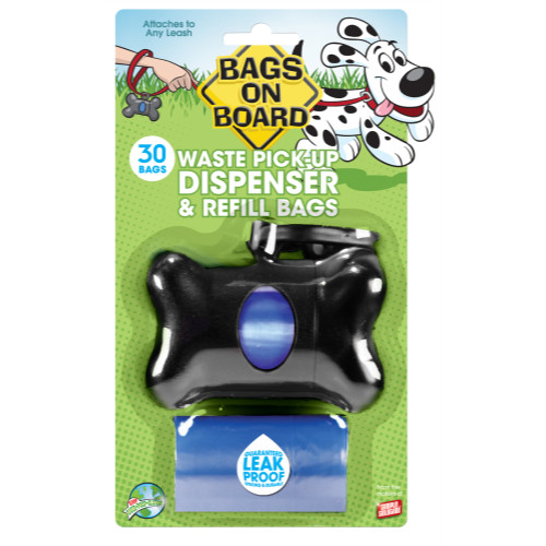 Bags On Board Bone Poo Bag Dispenser