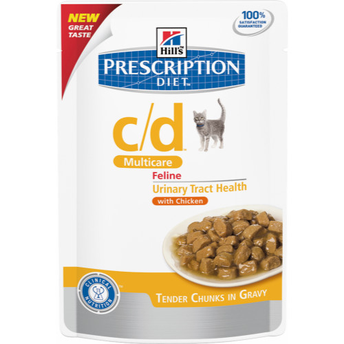 Hills Prescription Diet Feline CD Multicare Pouches