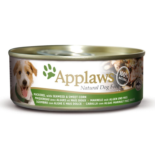 Applaws Mackerel, Seaweed & Sweetcorn Can Dog Food