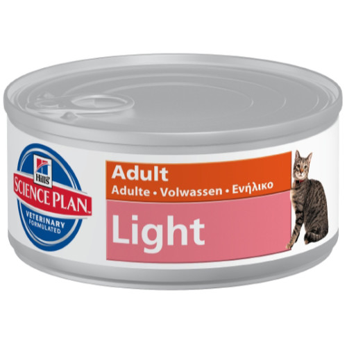 Hills Science Plan Feline Adult Chicken Light Canned