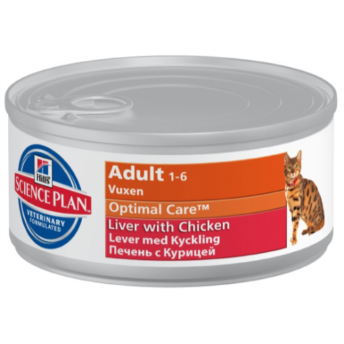 Hills Science Plan Feline Adult Chicken & Liver Canned
