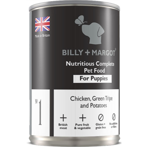 Billy & Margot Chicken & Tripe Complete Puppy Food