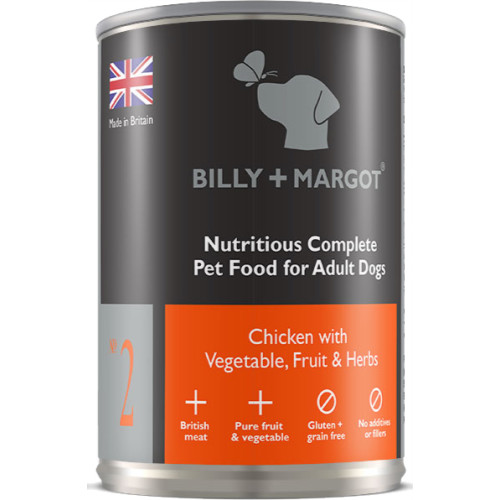 Billy & Margot Chicken Complete Adult Dog Food