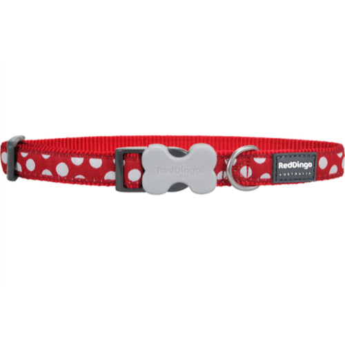 Red Dingo Polka Dot Dog Collar