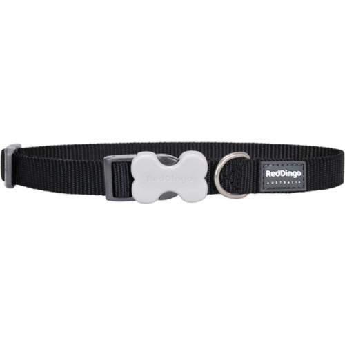 Red Dingo Dog Collar Classic Black