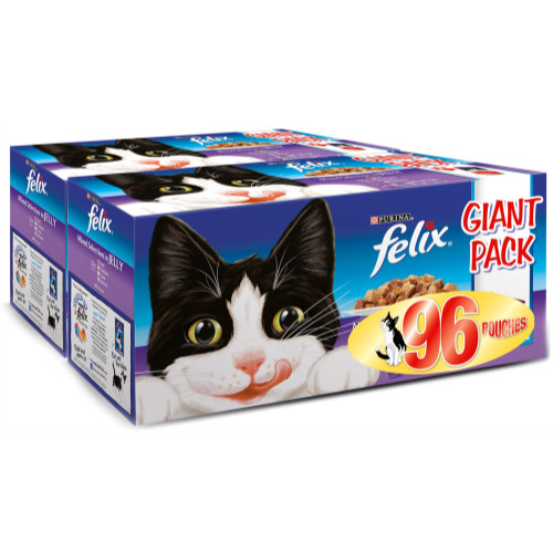 Felix Mixed Selection In Jelly Pouch Cat Food