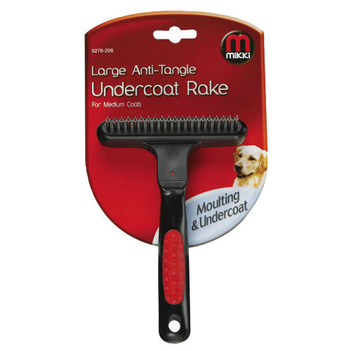 Mikki Anti Tangle Undercoat Rake Dog Grooming