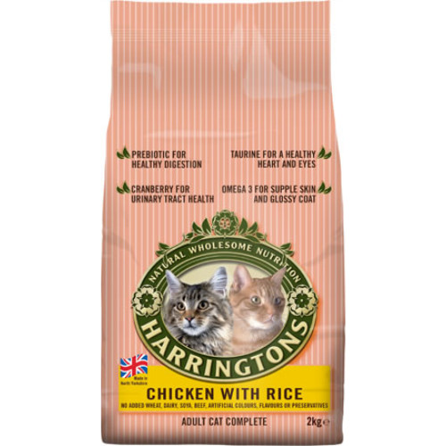 Harringtons Complete Chicken with Rice Cat Food