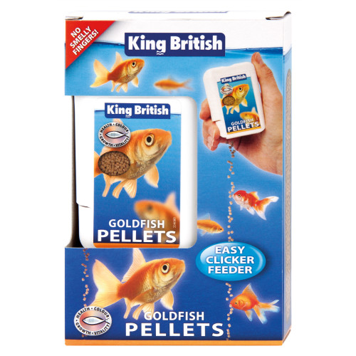 King British Gold Fish Easy Clicker Feeders